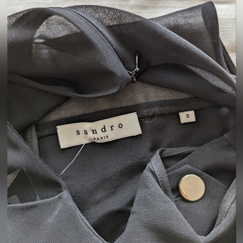 Sandro Little Black Dress